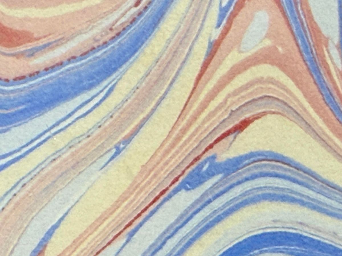 Stanton Rothouse Marbled Paper Framed Art - Thumbnail 7