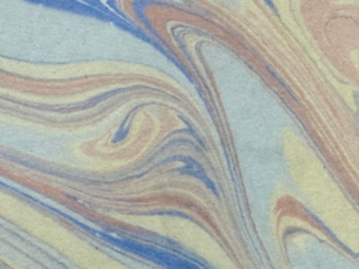 Stanton Rothouse Marbled Paper Framed Art - Thumbnail 10