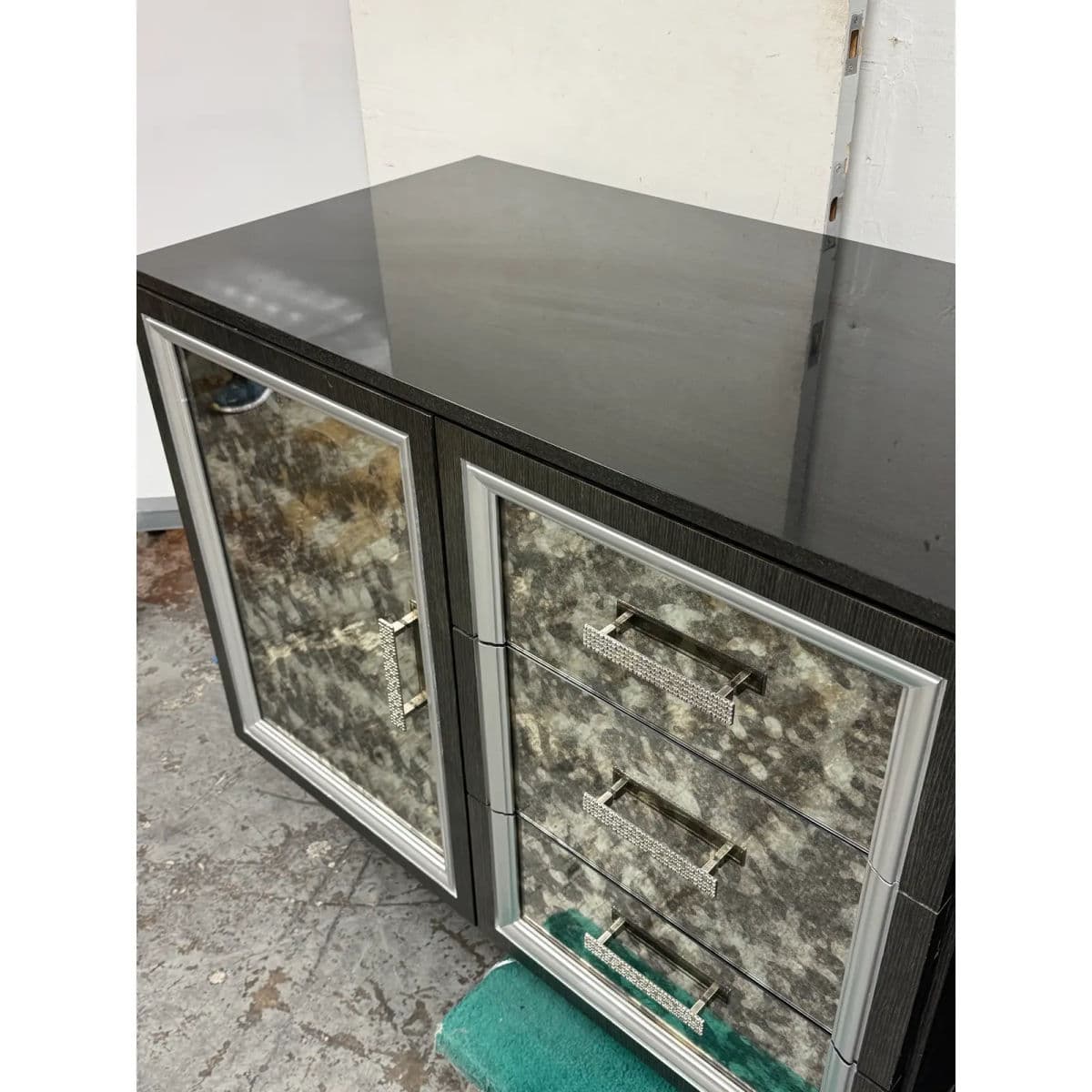 Mark David Designs Bespoke Media Console/Sideboard, Silver - Thumbnail 6