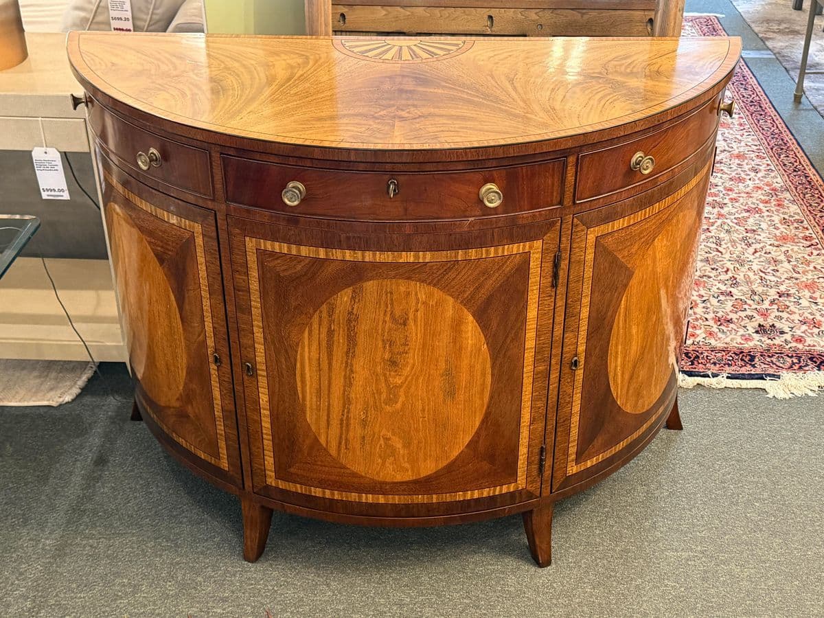 Burton Ching Georgian Demi-Lune Commode - Thumbnail 5