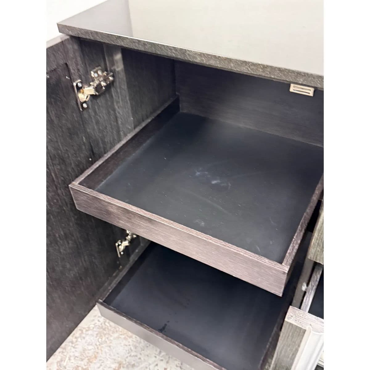 Mark David Designs Bespoke Media Console/Sideboard, Silver - Thumbnail 9