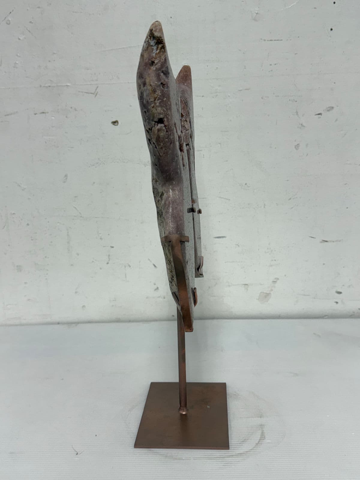 Pink Amethyst Butterfly on Stand - Thumbnail 5