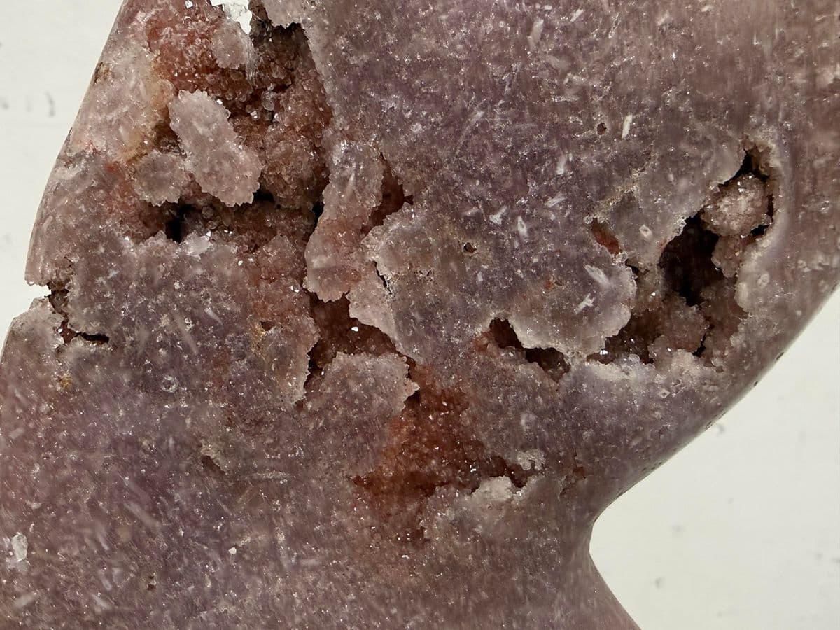 Pink Amethyst Butterfly on Stand - Thumbnail 8