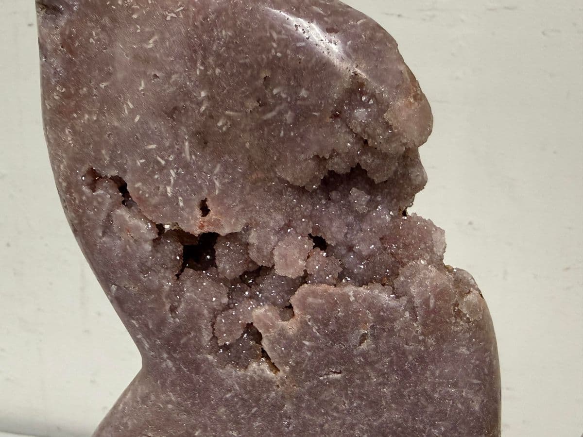 Pink Amethyst Butterfly on Stand - Thumbnail 7