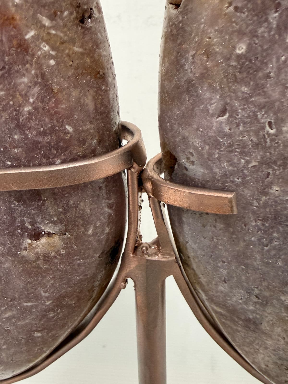 Pink Amethyst Butterfly on Stand - Thumbnail 6