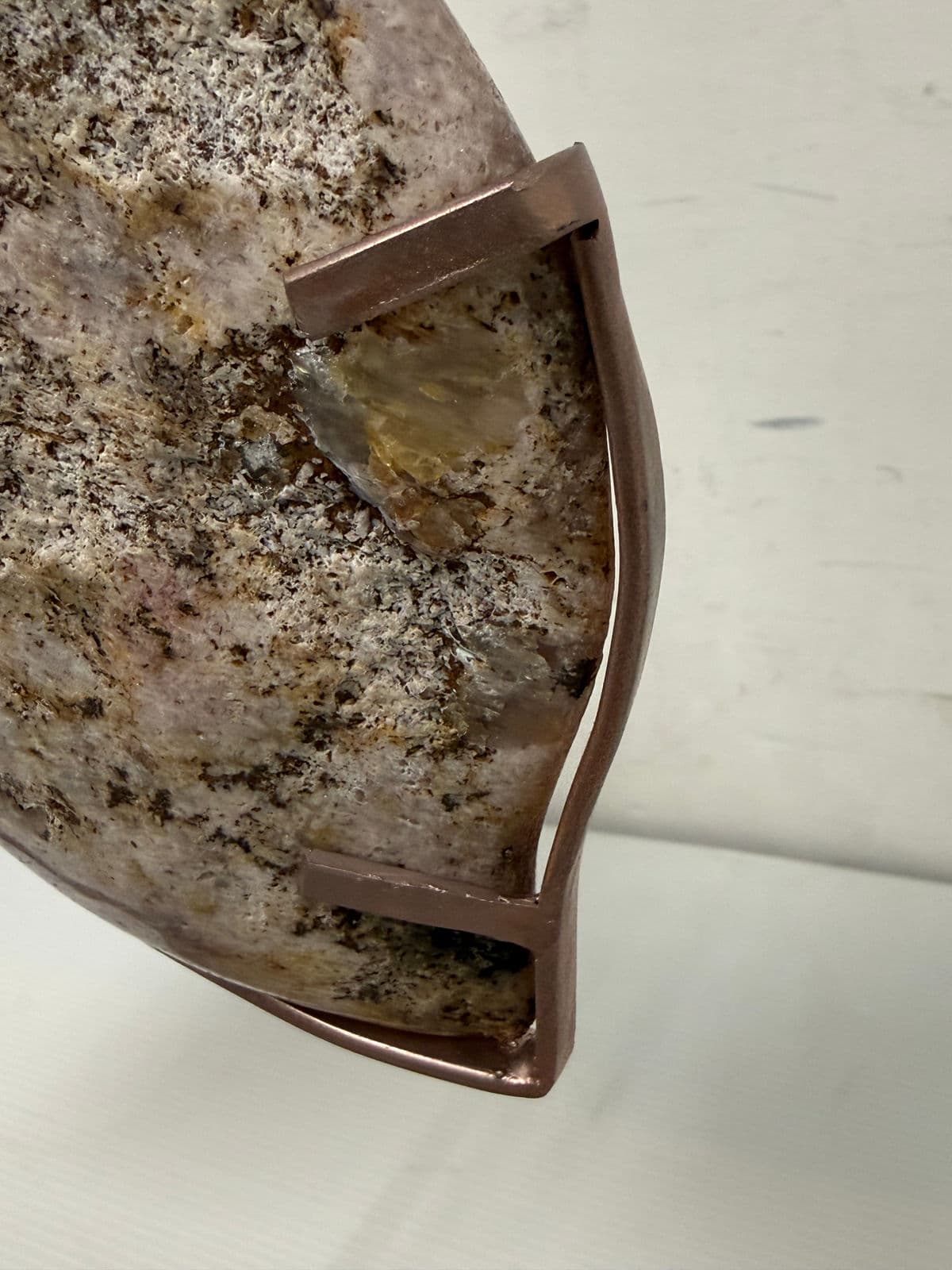 Pink Amethyst Butterfly on Stand - Thumbnail 12