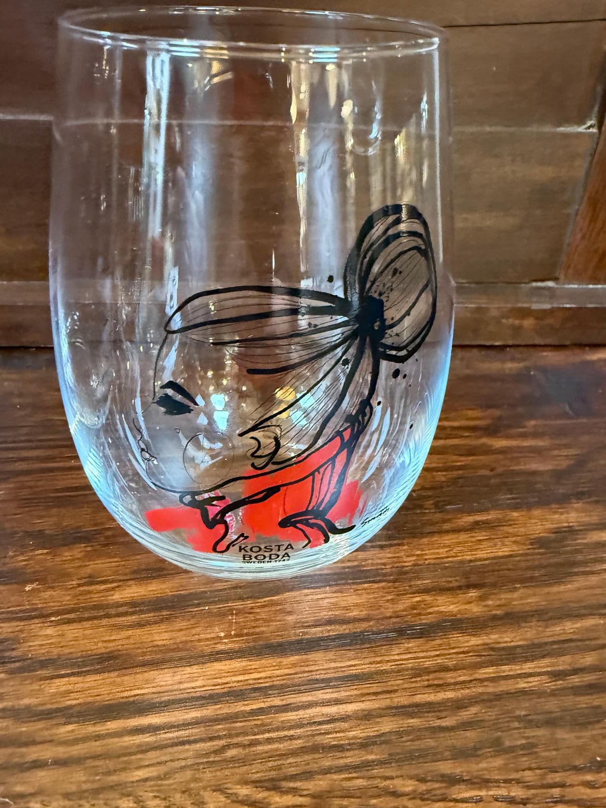 Sara Woodrow for Kosta Boda “All About You” Decanter + Glassware, Set of Five - Thumbnail 11