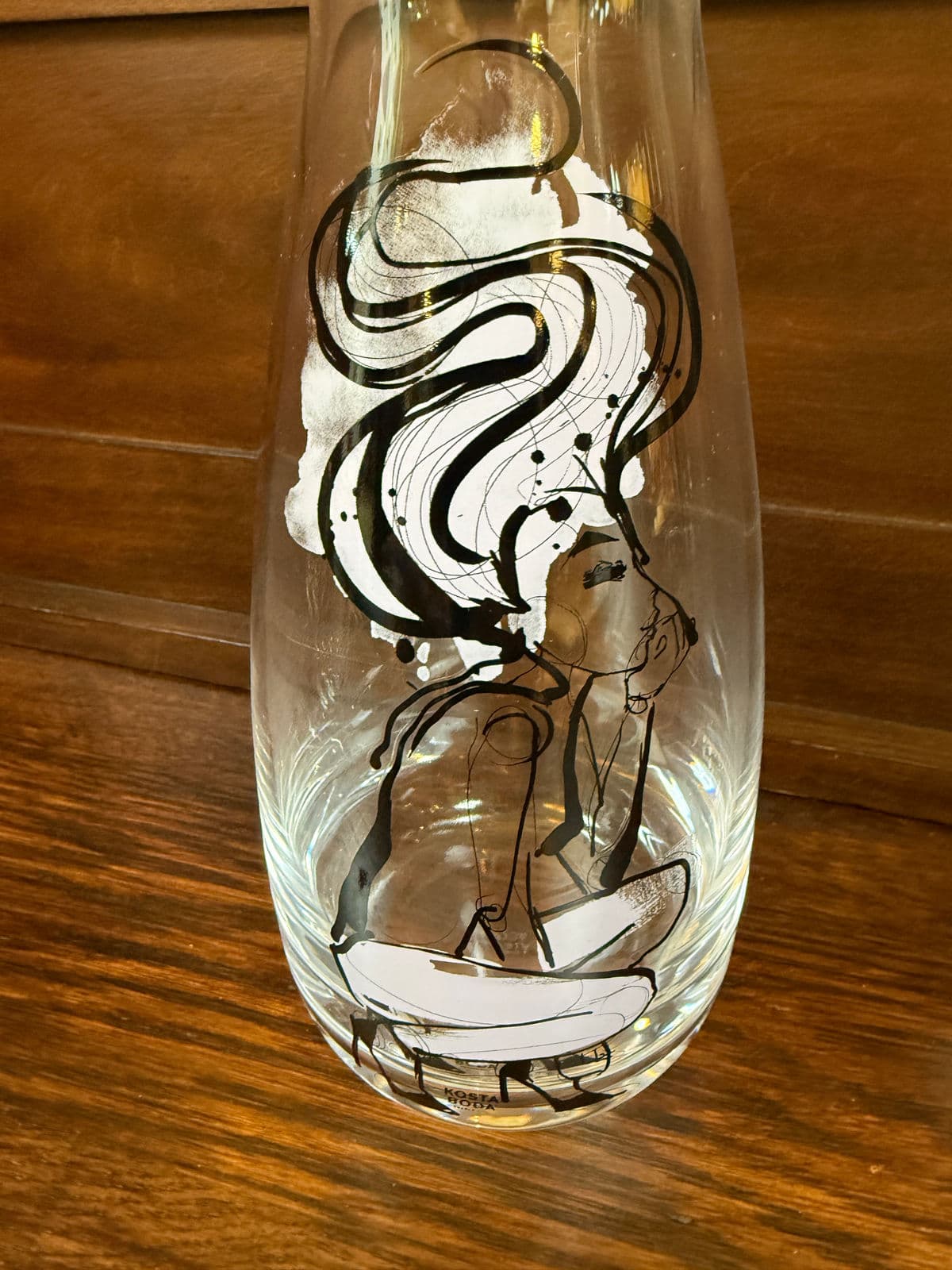 Sara Woodrow for Kosta Boda “All About You” Decanter + Glassware, Set of Five - Thumbnail 12