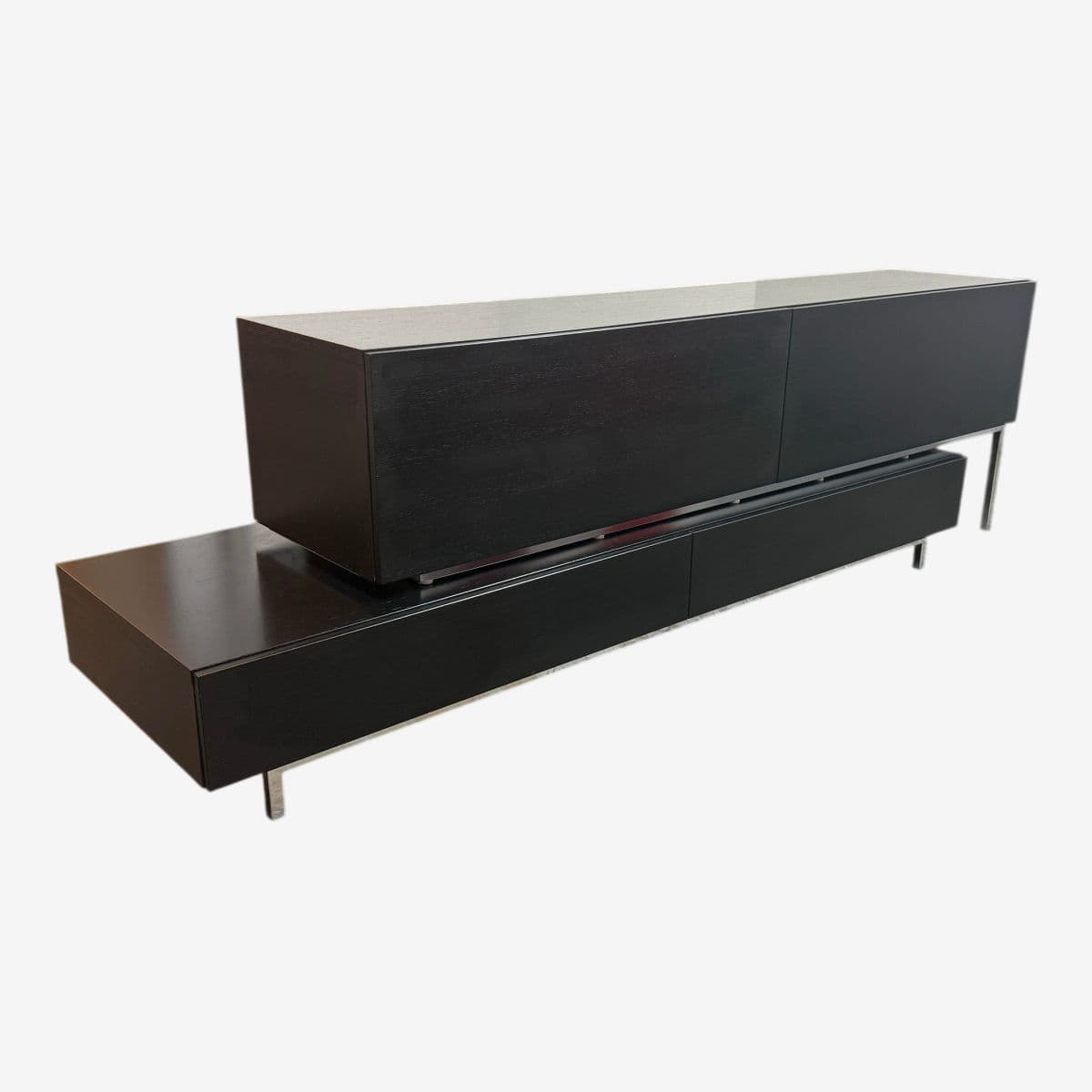 BoConcept Volani Two Piece Media Console + Wall Mounts - Image 1