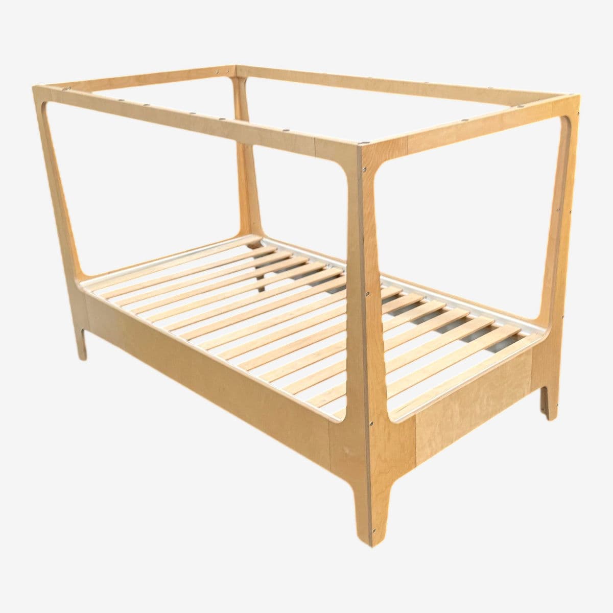 Twin Size Oeuf Perch Nest Bed Frame - Image 1