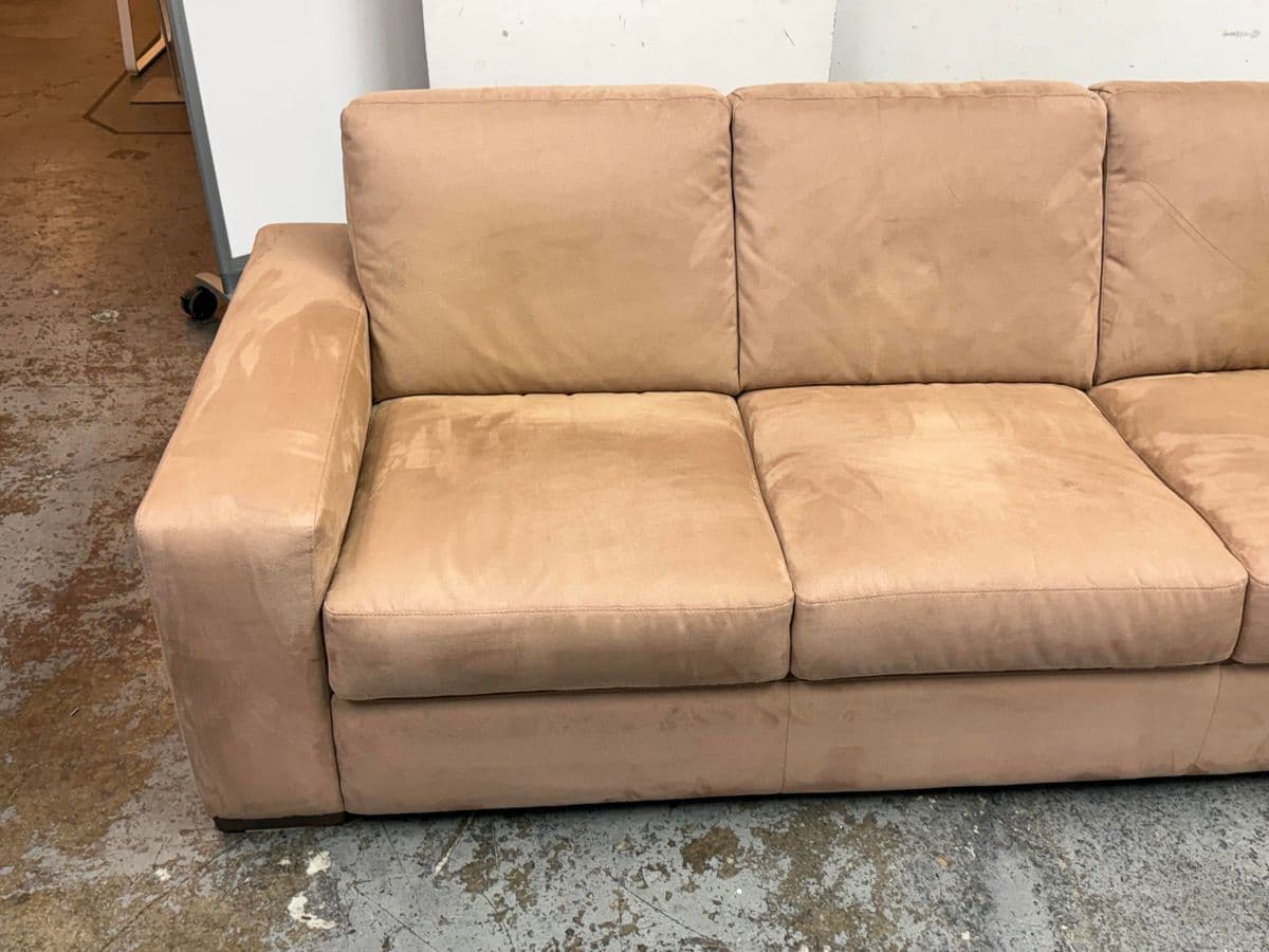 Arflex Italian Camel Sofa - Thumbnail 7