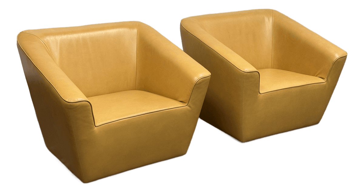 José Manuel Ferrero for EstudiHac by Sancal Spain Tea Lounge Chairs, Pair - Thumbnail 2