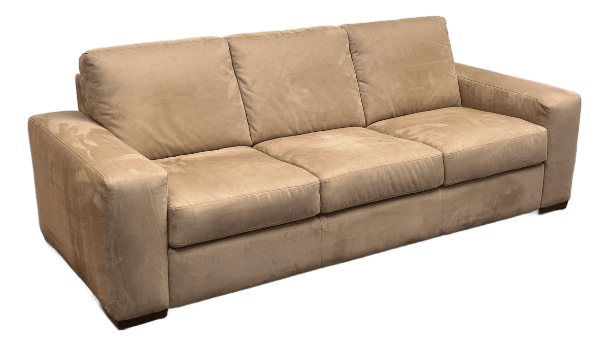 Arflex Italian Camel Sofa - Thumbnail 2