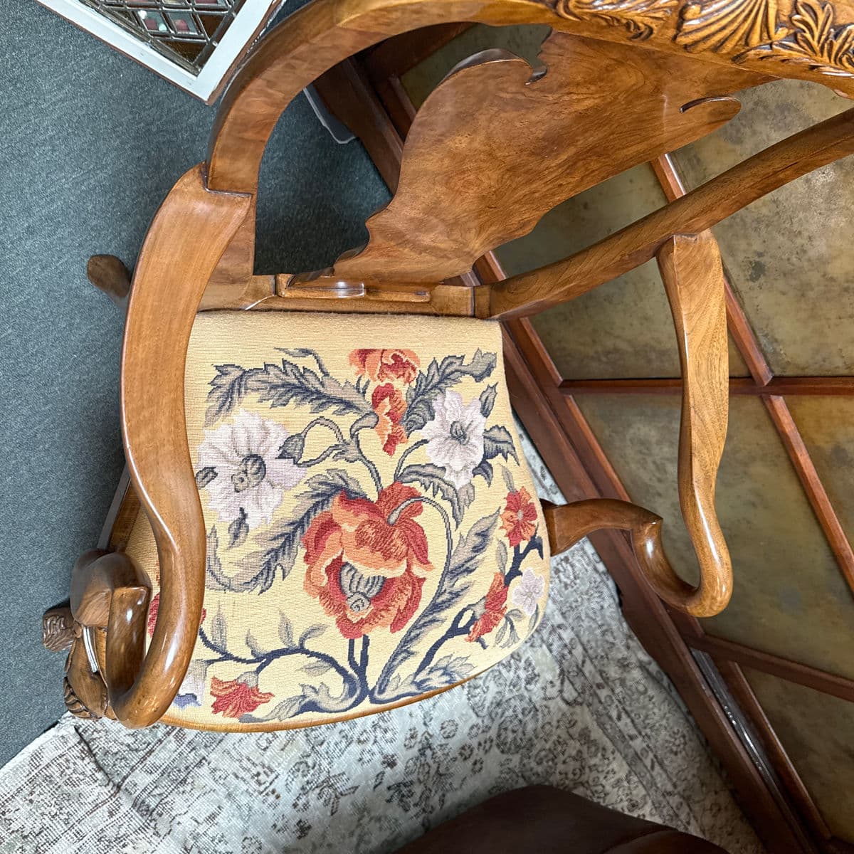 Roberto Barahona for Burton Ching Queen Anne Style Chair - Thumbnail 10