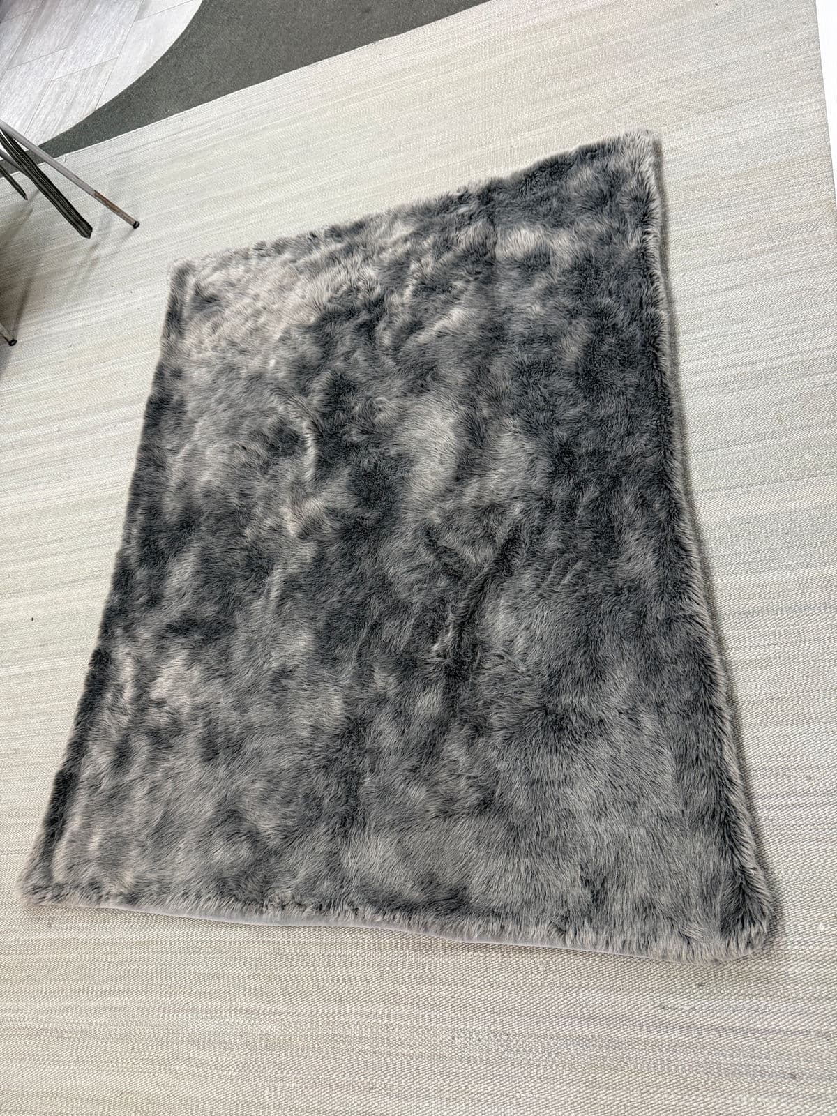Restoration Hardware Faux-Fur Throw Blanket - Thumbnail 6