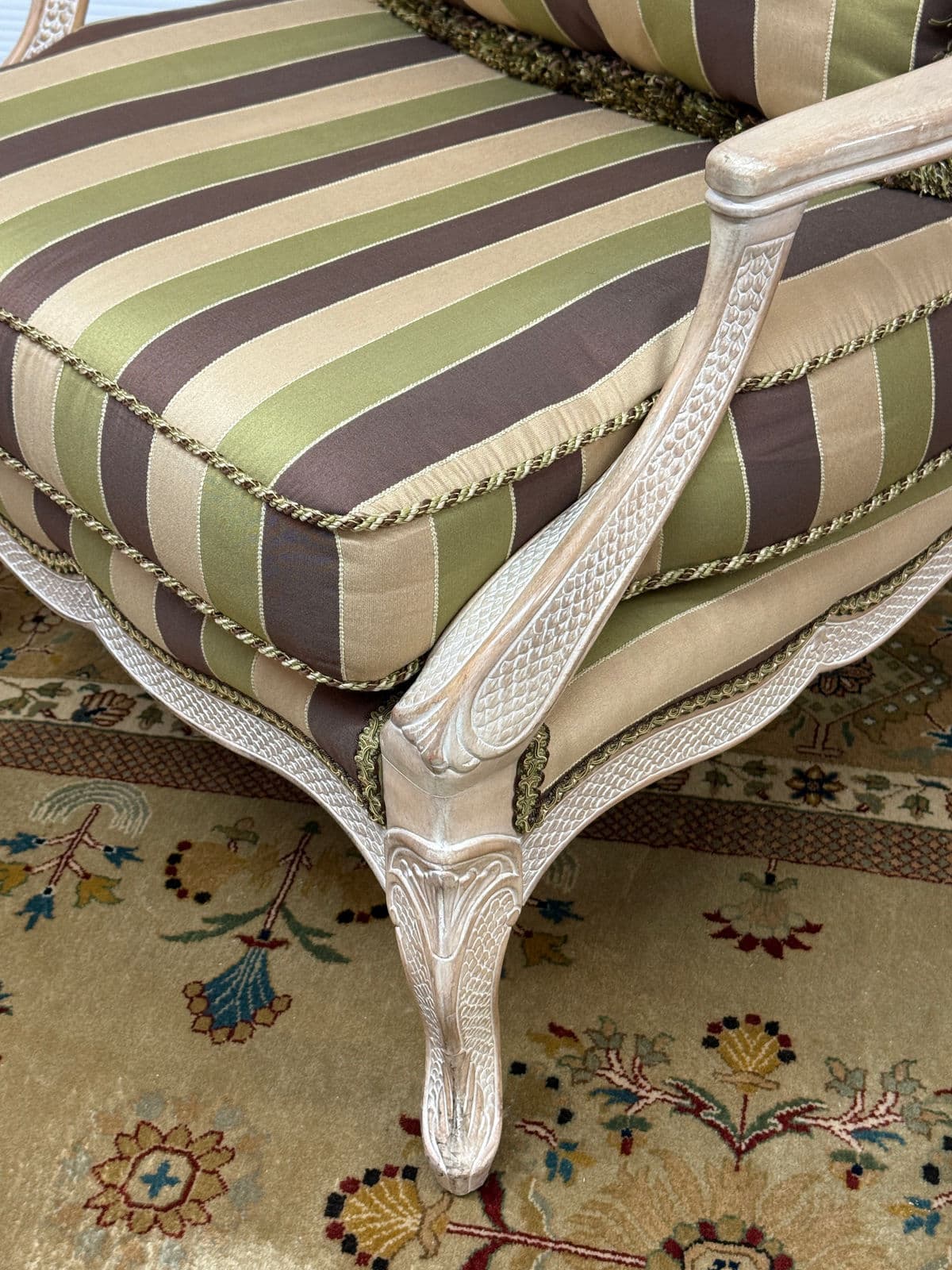 French Country Fauteuil Chair - Thumbnail 12