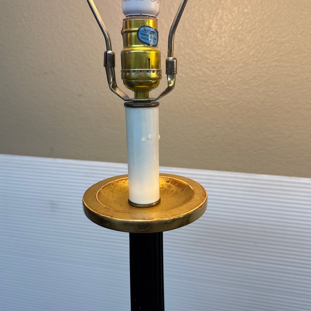 Neoclassical Style Column Buffet Table Lamps, Pair - Thumbnail 12