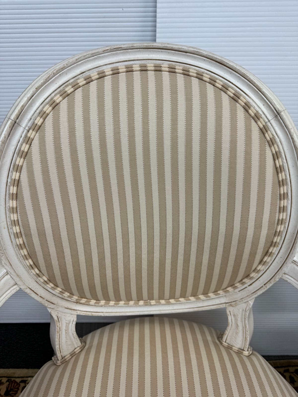 Ethan Allen French Louis XVI Style Armchairs, Pair - Thumbnail 11