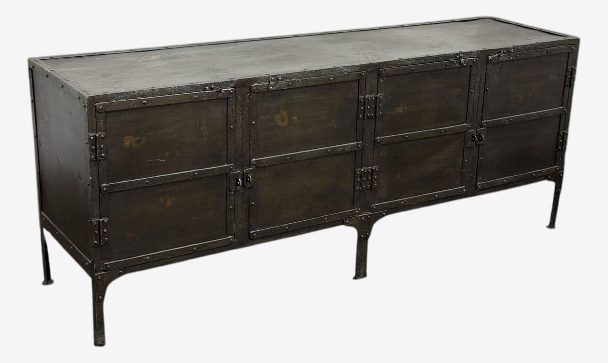 Restoration Hardware Industrial Tool Chest Sideboard - Image 1