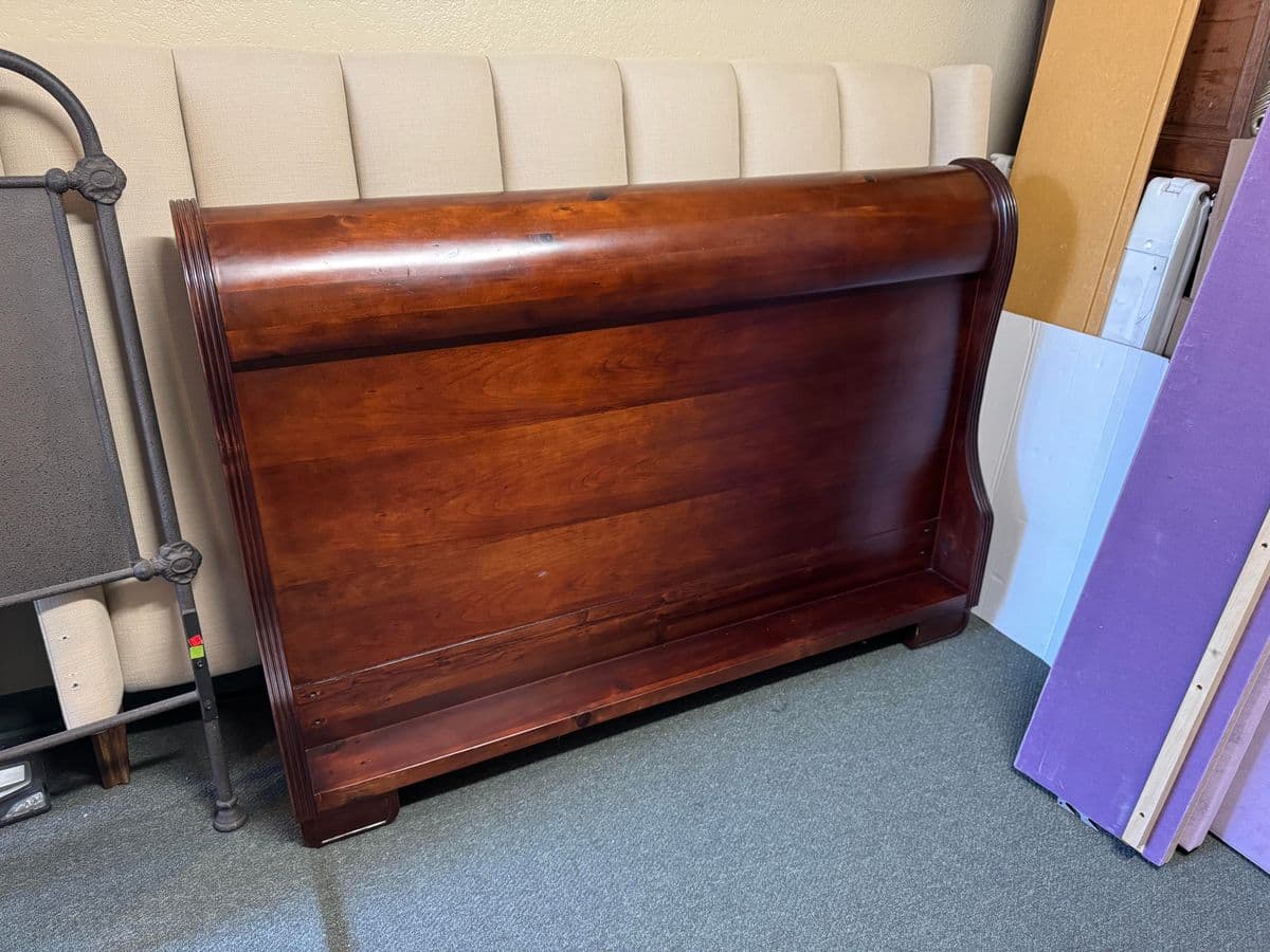 Queen Size Pottery Barn Sleigh Headboard - Thumbnail 7