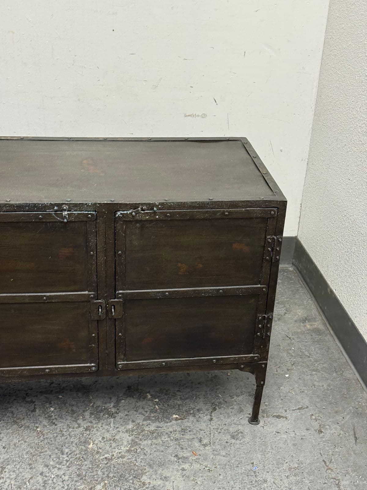 Restoration Hardware Industrial Tool Chest Sideboard - Thumbnail 4