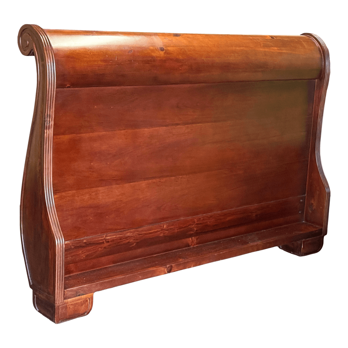 Queen Size Pottery Barn Sleigh Headboard - Thumbnail 2