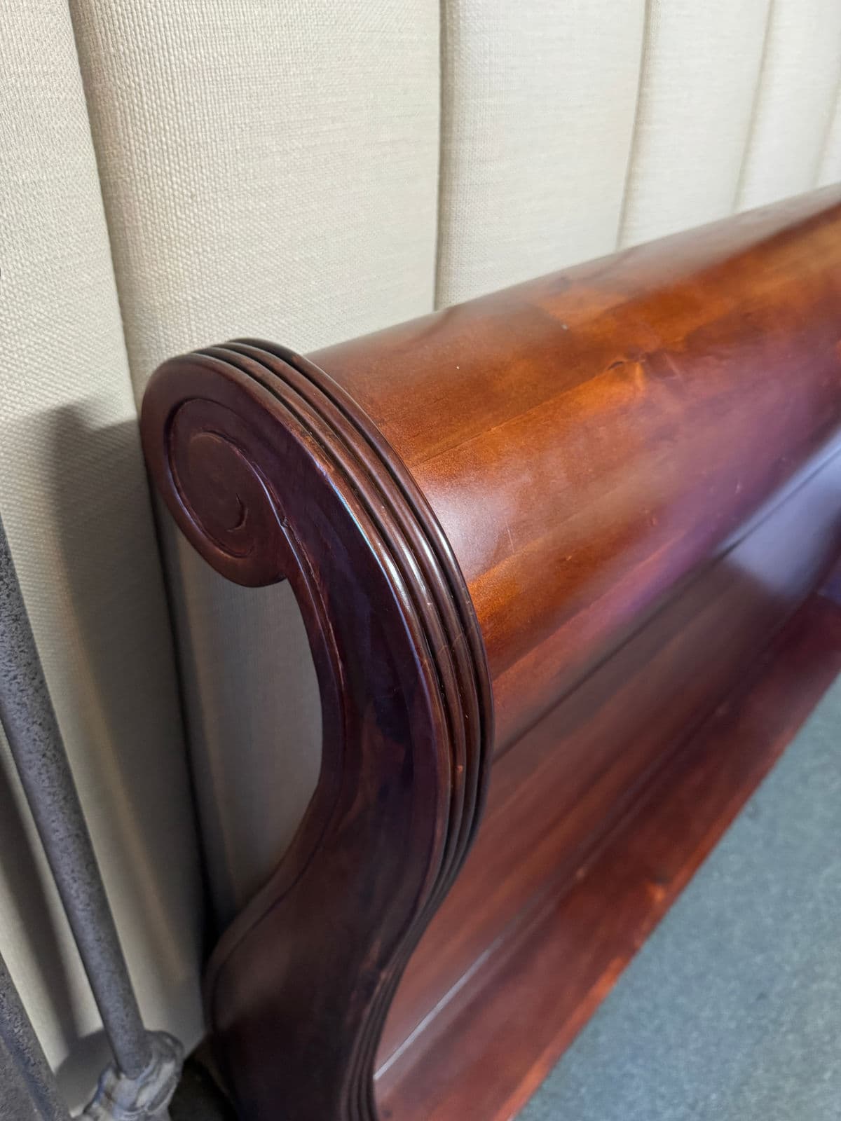 Queen Size Pottery Barn Sleigh Headboard - Thumbnail 6