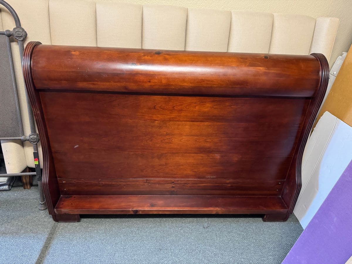 Queen Size Pottery Barn Sleigh Headboard - Thumbnail 5