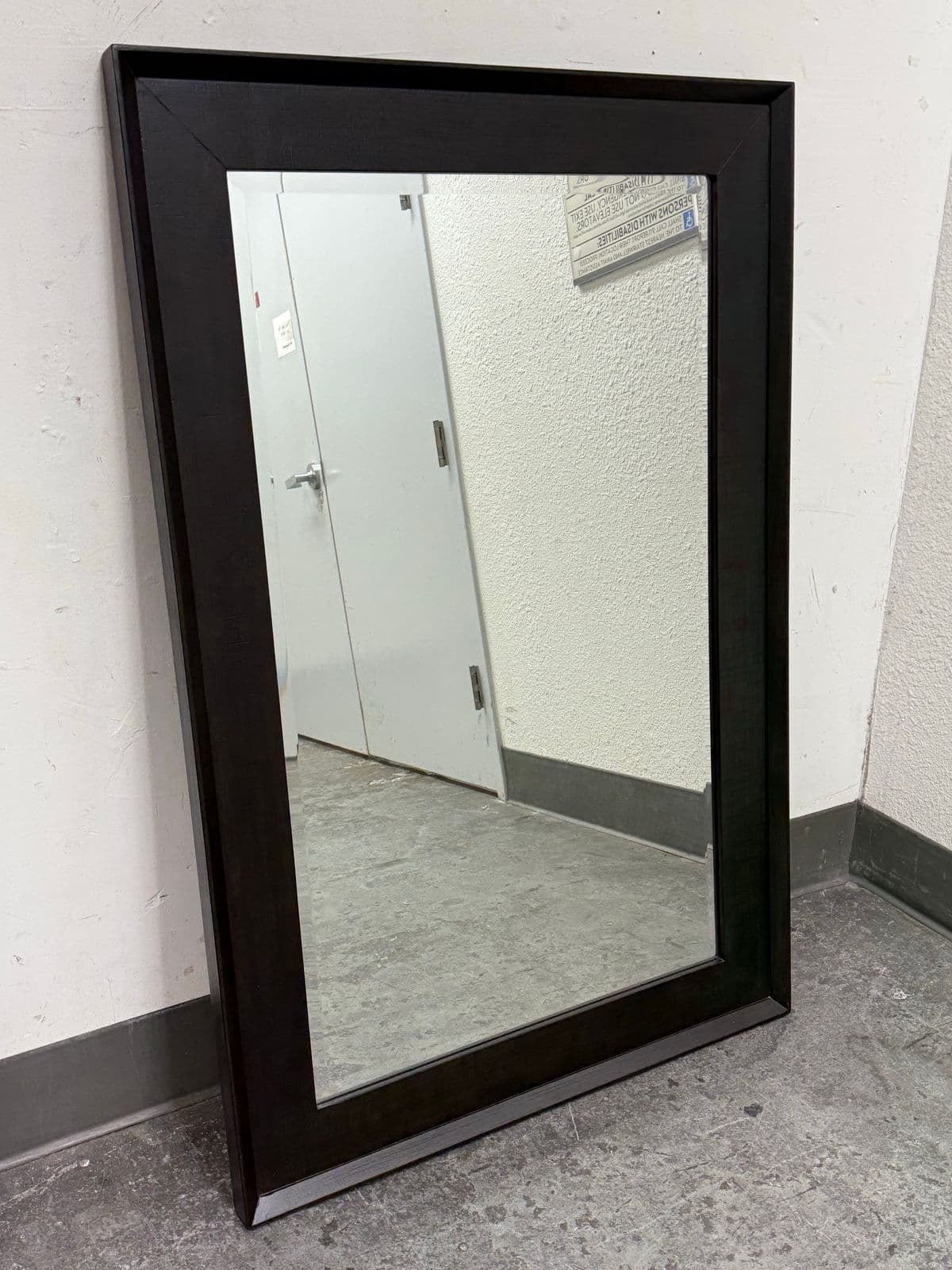 Brownstone Furniture Dark Finish Wall Mirror - Thumbnail 4