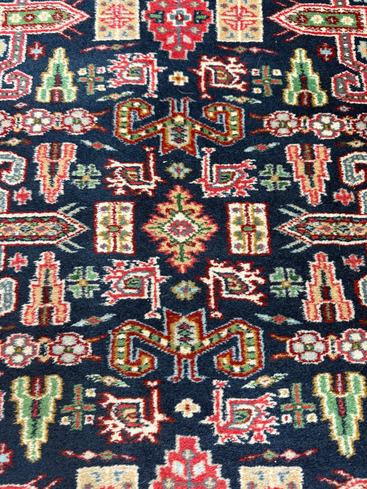 2ft 7in × 15ft Genuine Hand Woven Persian Kurdish Runner Rug - Thumbnail 10