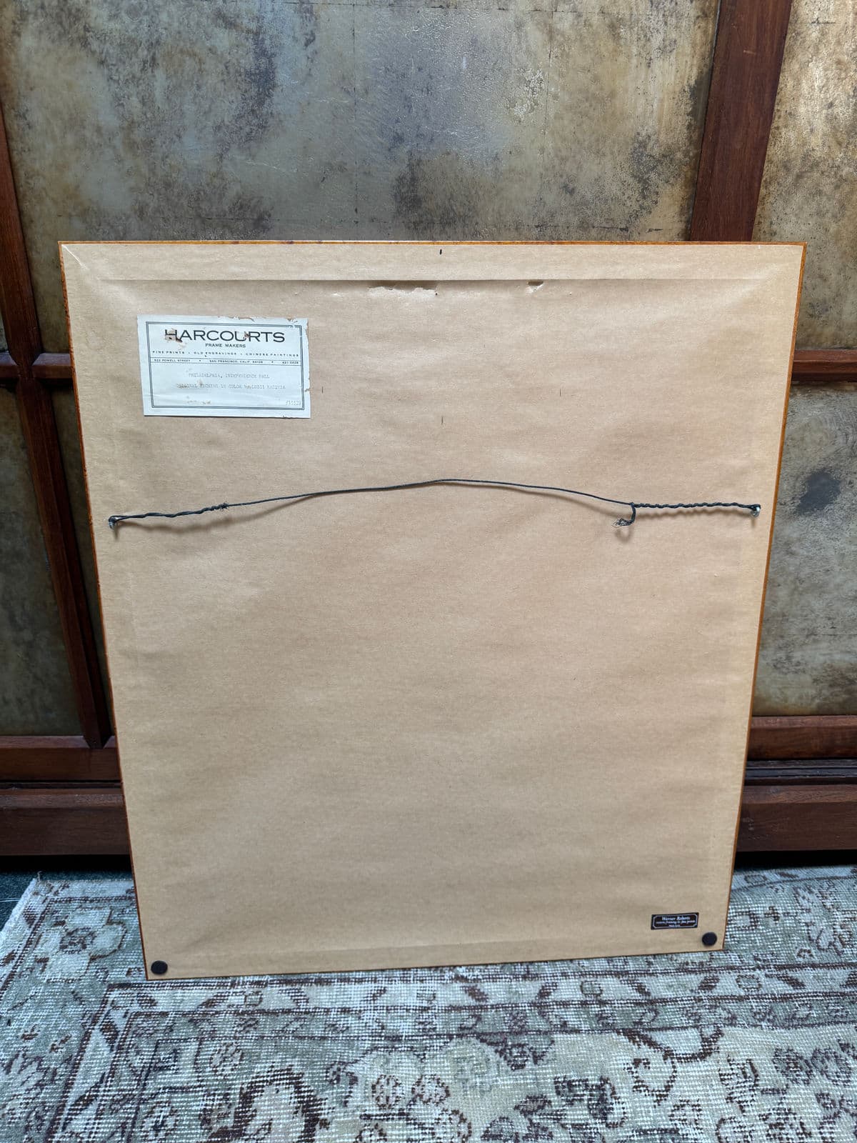 Luigi Kasimir Philadelphia Independence Hall Etching, Signed Circa 1920s - Thumbnail 4