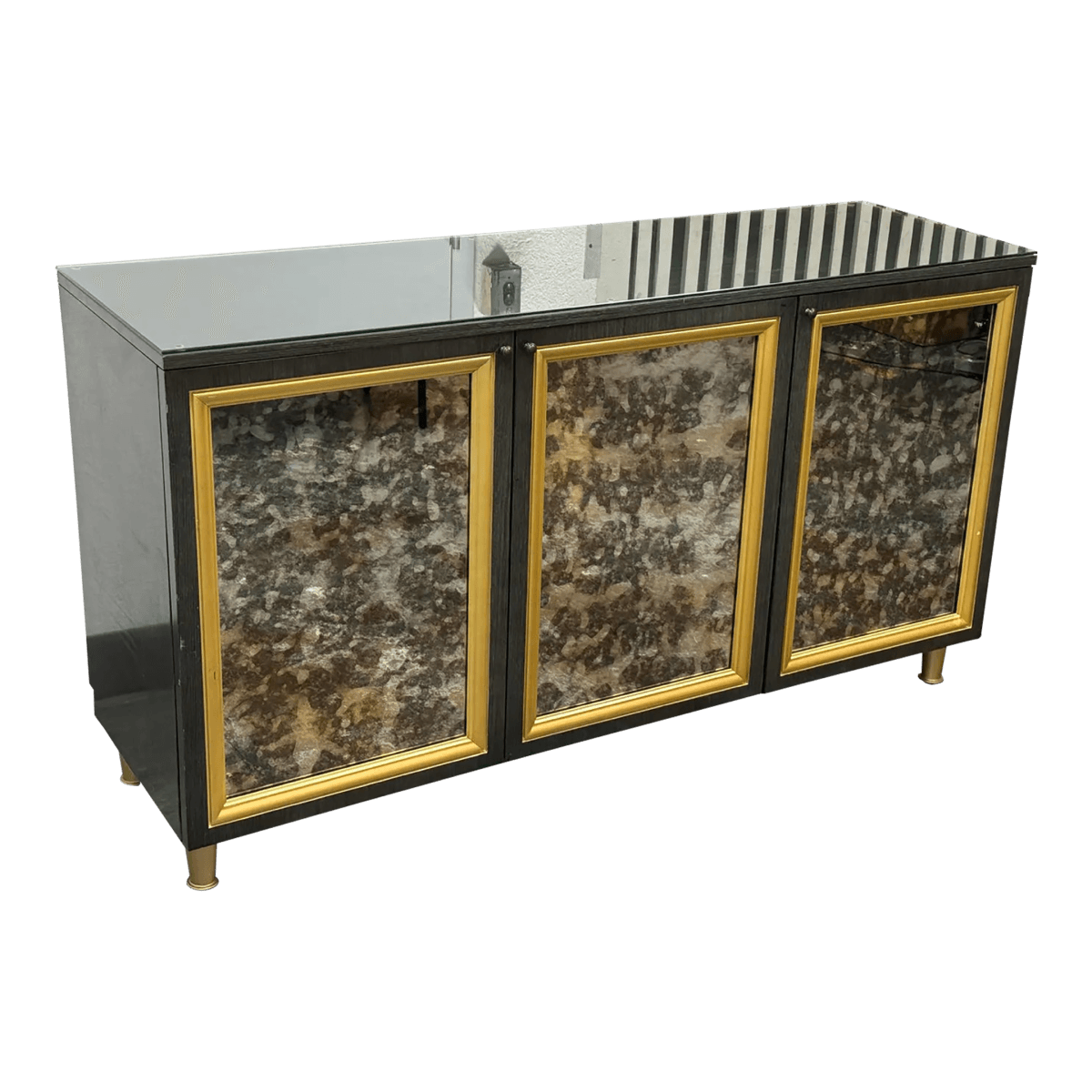 Mark David Designs Bespoke Media Console/Sideboard, Gold - Thumbnail 2