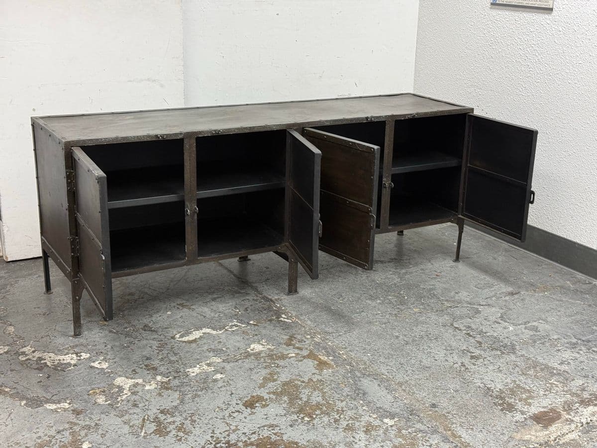 Restoration Hardware Industrial Tool Chest Sideboard - Thumbnail 13