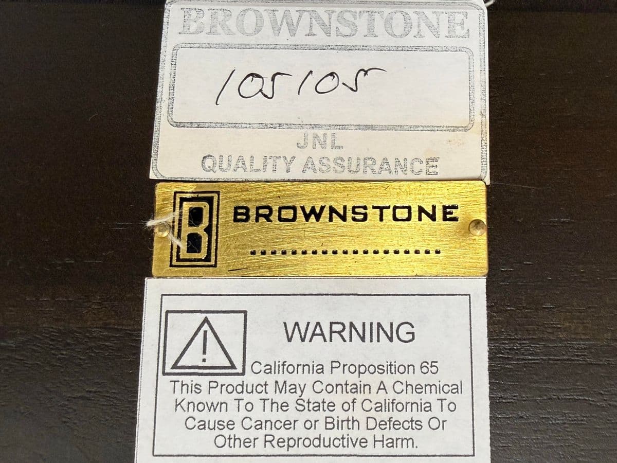 Brownstone Furniture Dark Finish Wall Mirror - Thumbnail 12