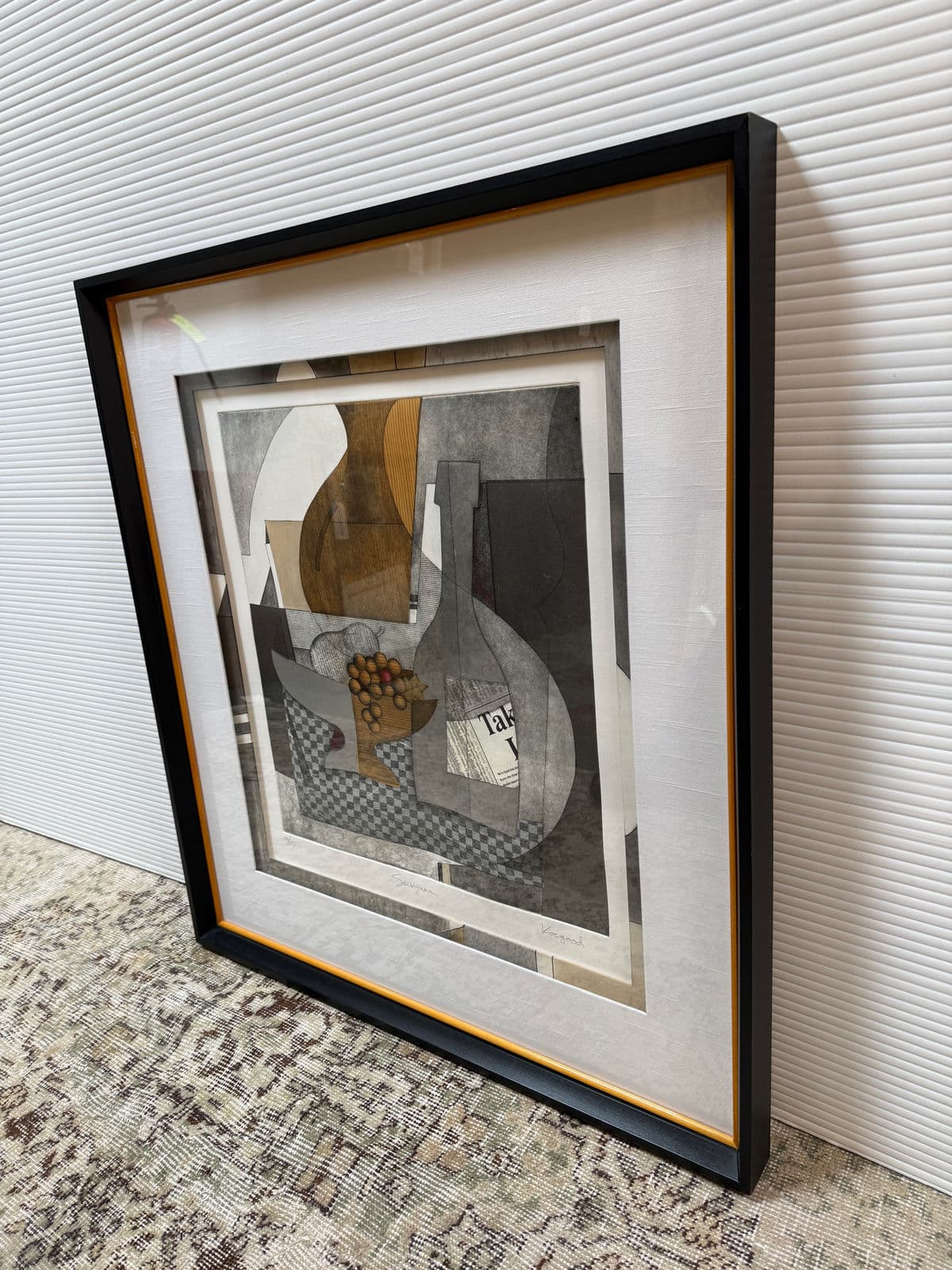 R. Kosgood Sauvignon Art Work, Signed - Thumbnail 4