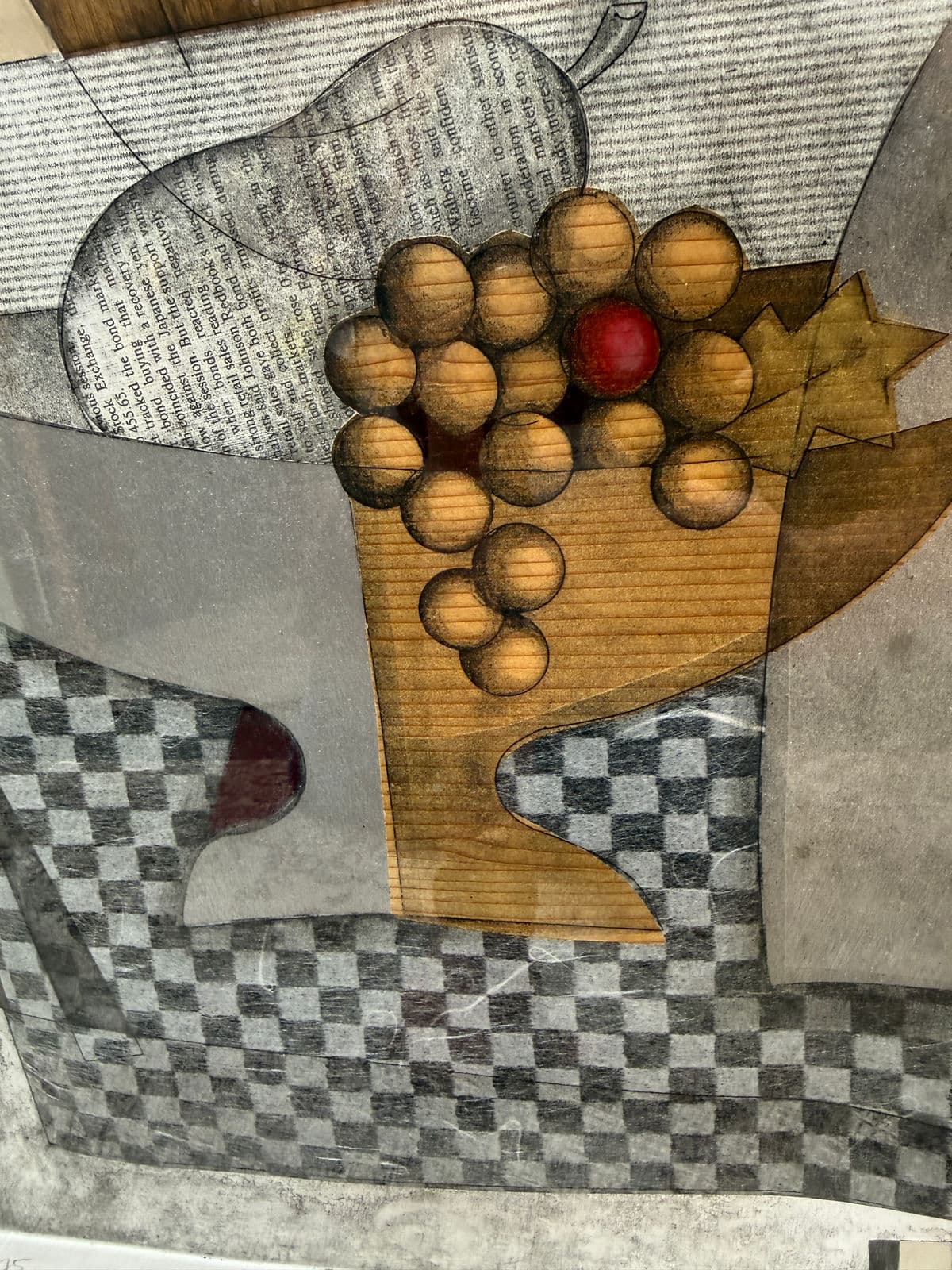 R. Kosgood Sauvignon Art Work, Signed - Thumbnail 5