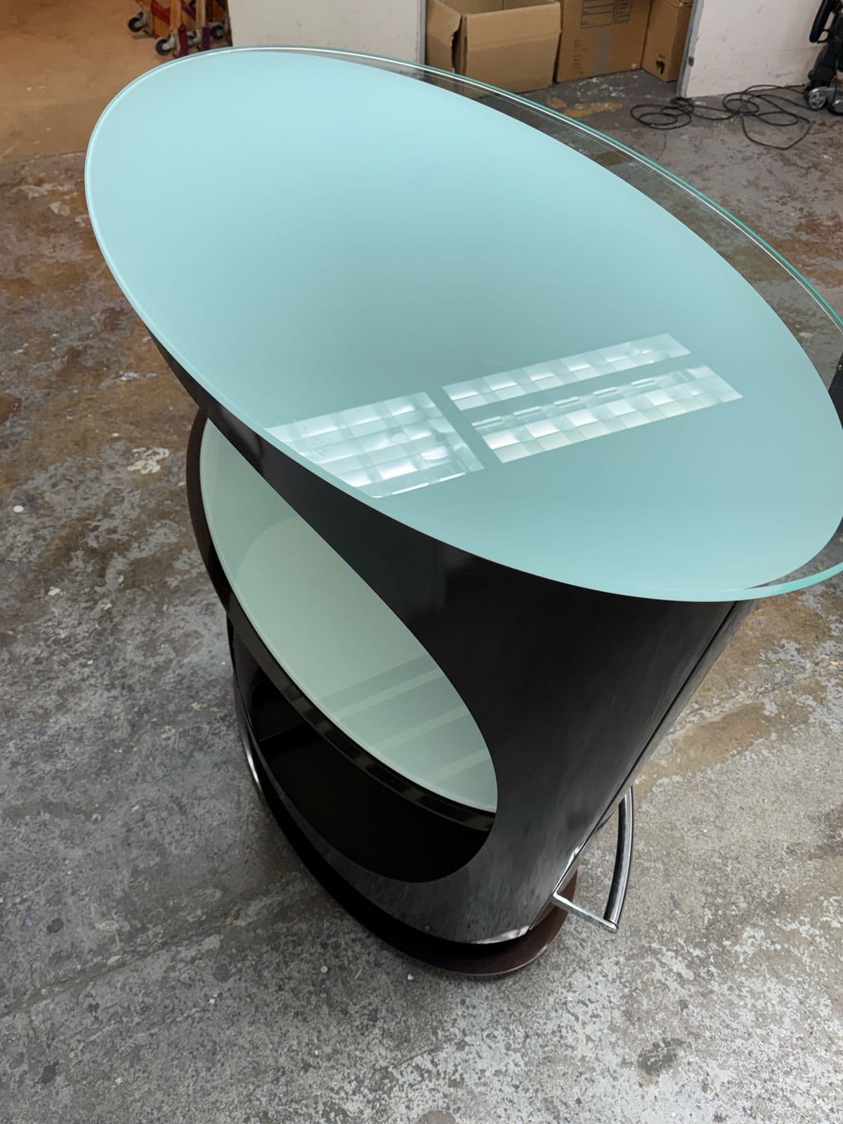 Elite Manufacturing Post Modern Style Metal Bar - Thumbnail 7