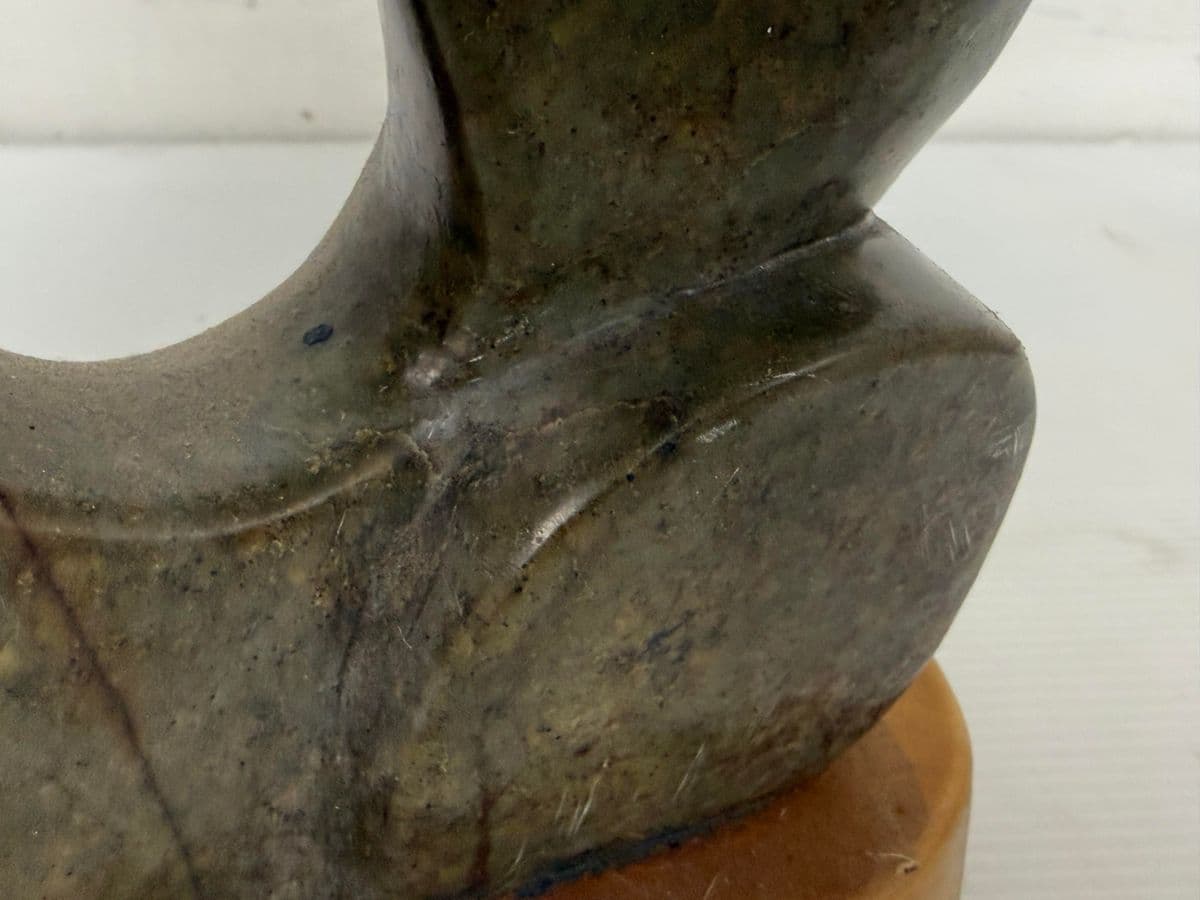 African Shona Stone Gazelle Sculpture - Thumbnail 10