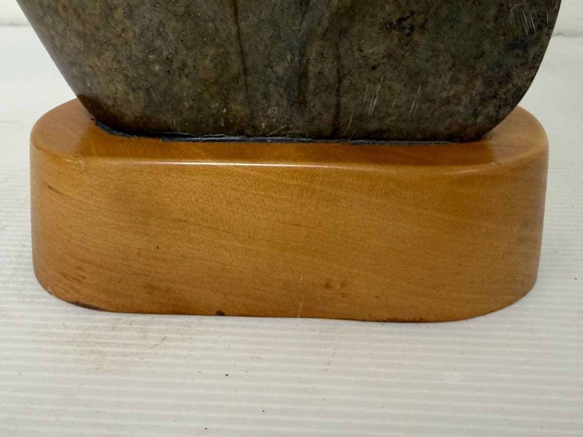 African Shona Stone Gazelle Sculpture - Thumbnail 11