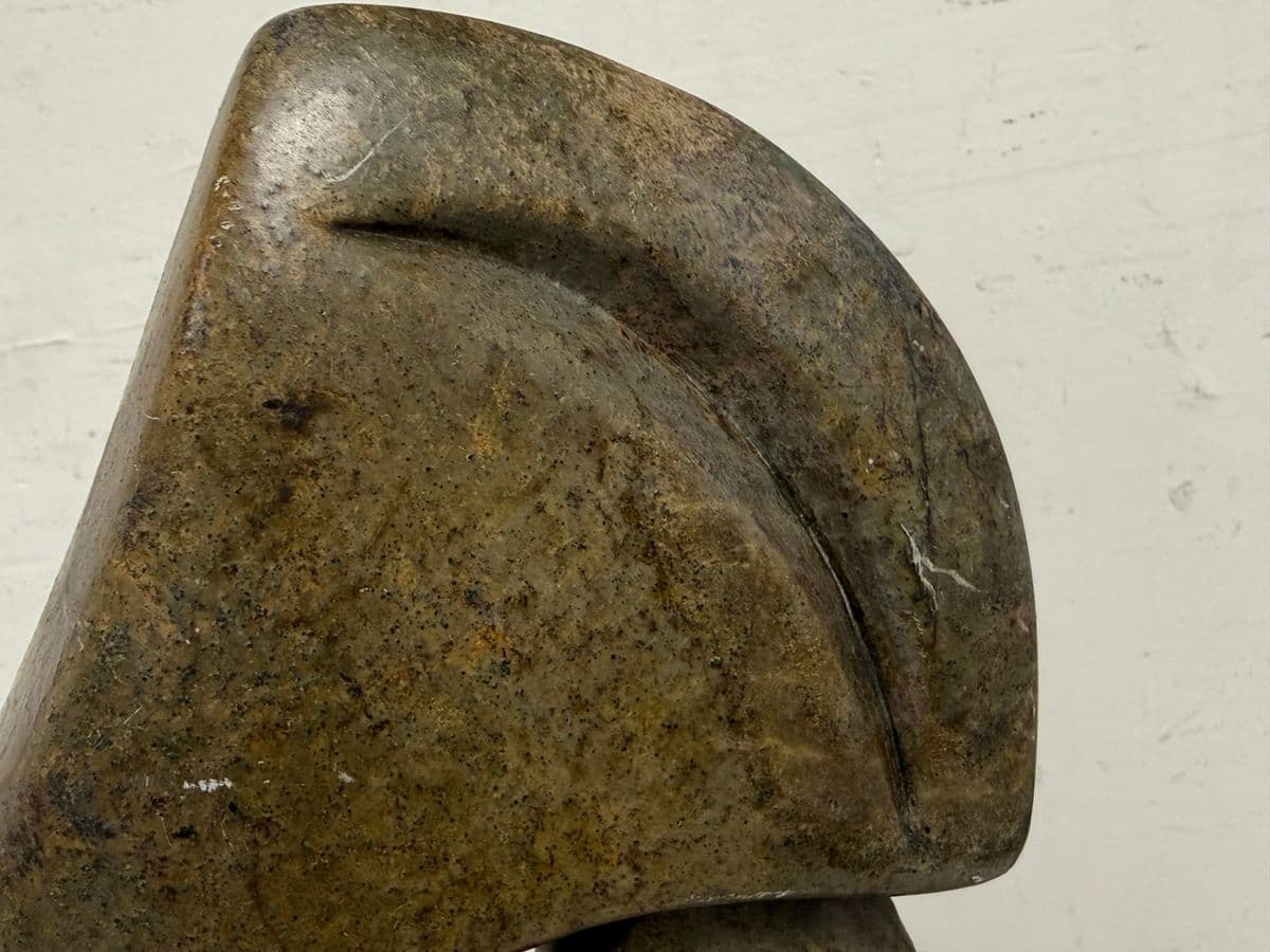 African Shona Stone Gazelle Sculpture - Thumbnail 9