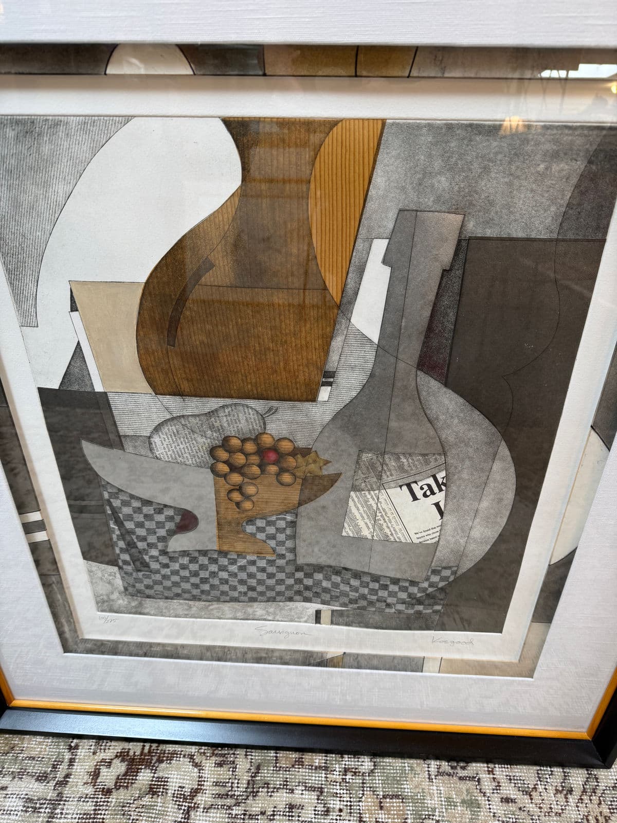 R. Kosgood Sauvignon Art Work, Signed - Thumbnail 12