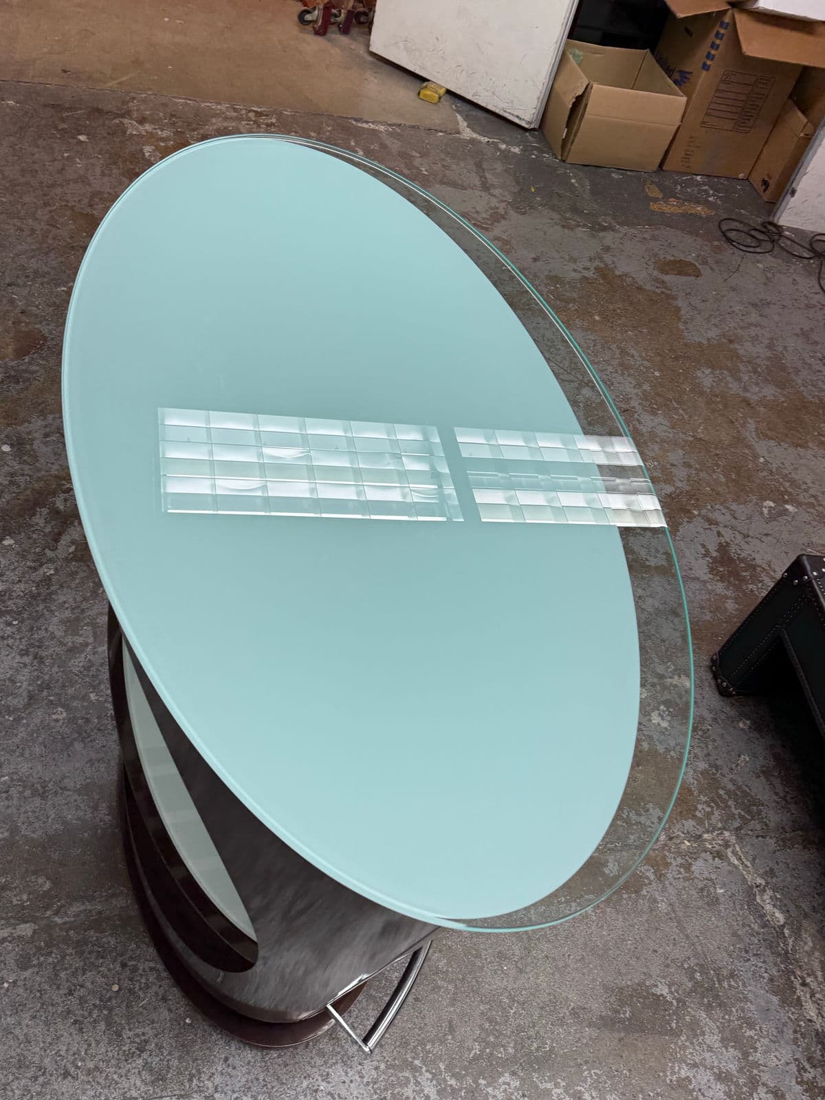 Elite Manufacturing Post Modern Style Metal Bar - Thumbnail 13