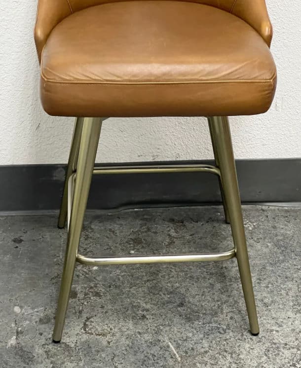 West Elm Mid Century Swivel Counter Stools, Set of Three - Thumbnail 6