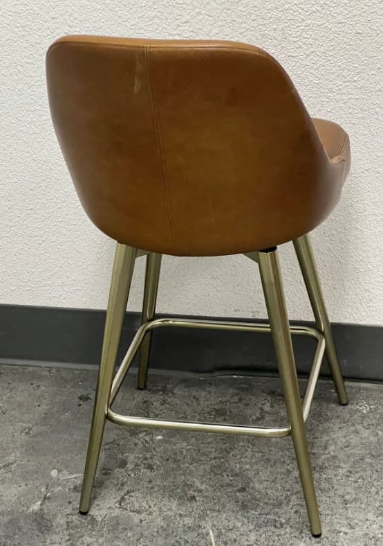 West Elm Mid Century Swivel Counter Stools, Set of Three - Thumbnail 8