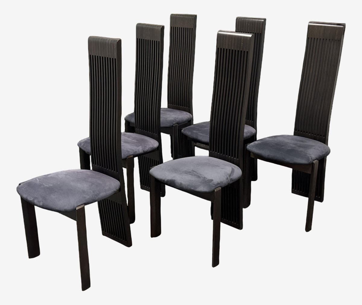 Pietro Costantini for Ello Furniture Italian Dining Chairs, Vintage Set of Six - Image 1