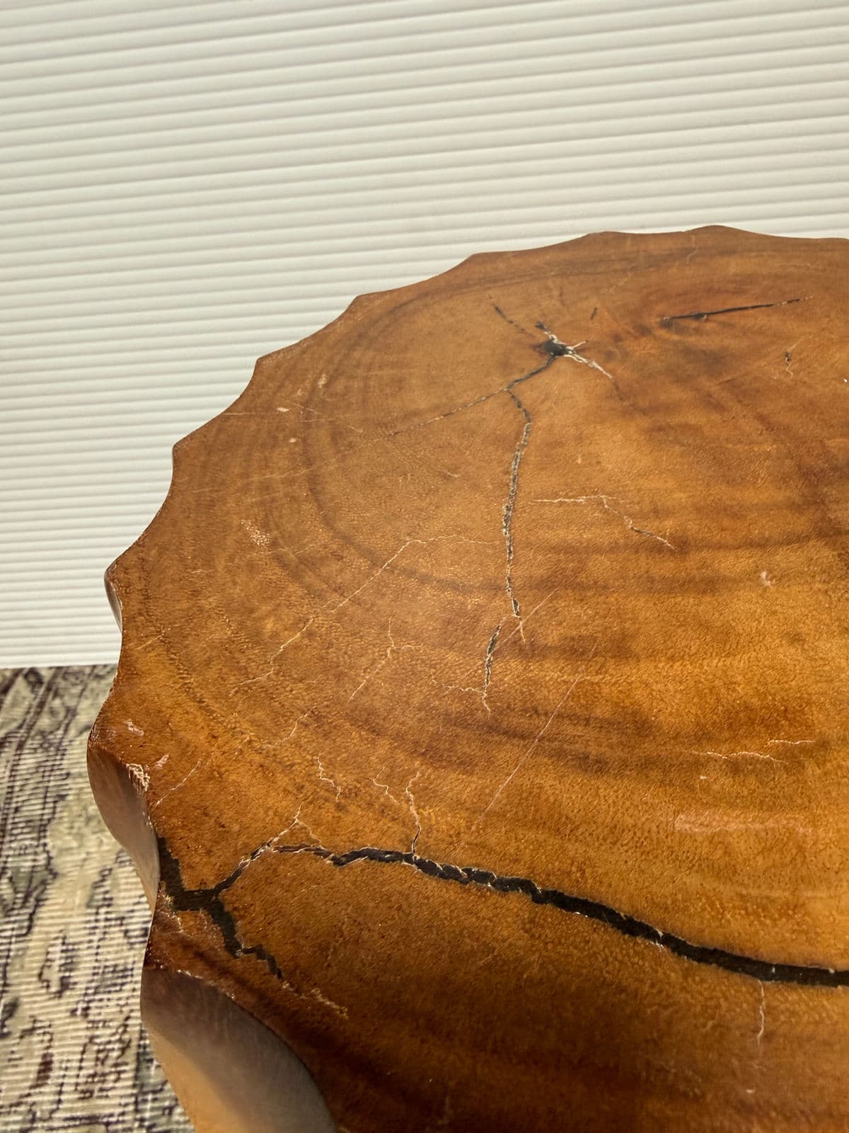 Organic Modern Maple Wood Stools, Pair - Thumbnail 10