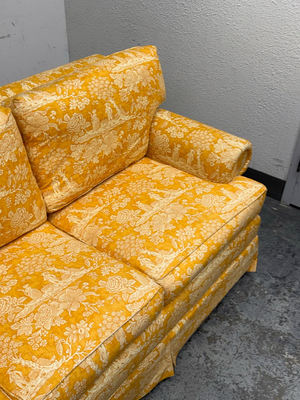 Queen Size French Pierre Deux La Declaration Sleeper Sofa - Thumbnail 7