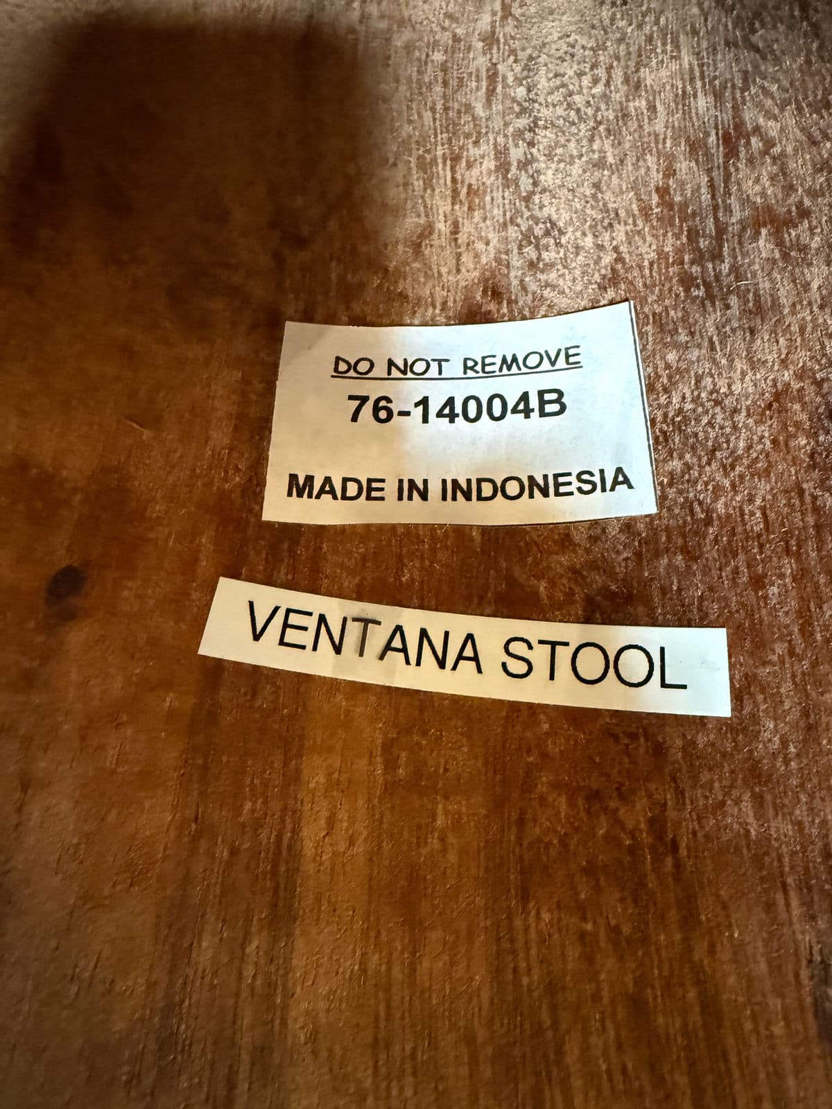 Organic Modern Maple Wood Stools, Pair - Thumbnail 5