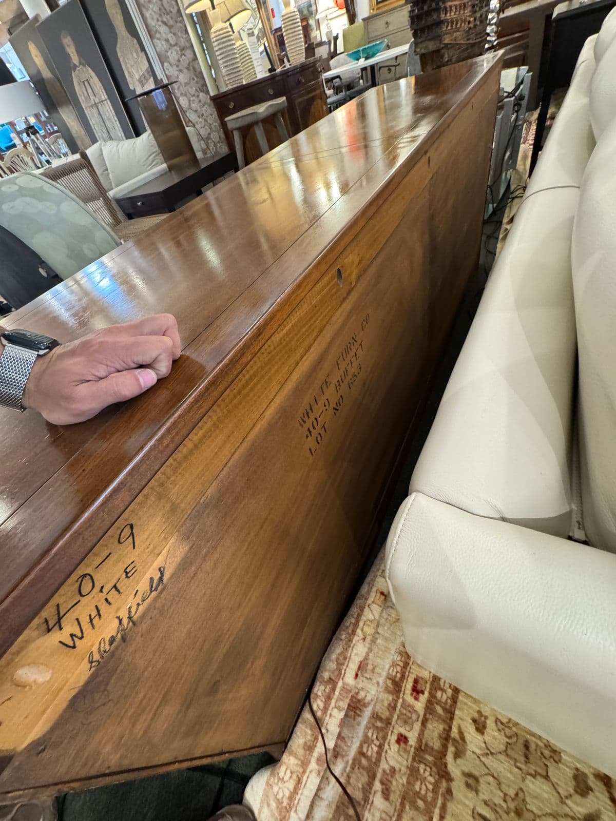 White Fine Furniture Sideboard - Thumbnail 5