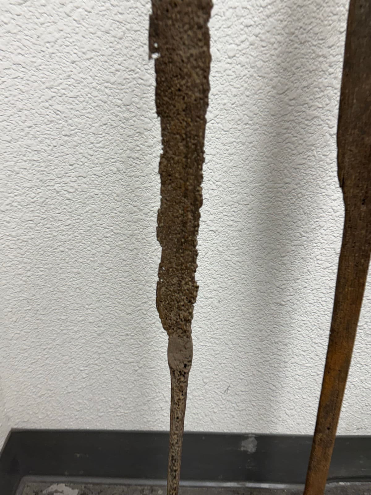 Wood + Iron Oar Artifacts on Stands, 19th Century - Thumbnail 6